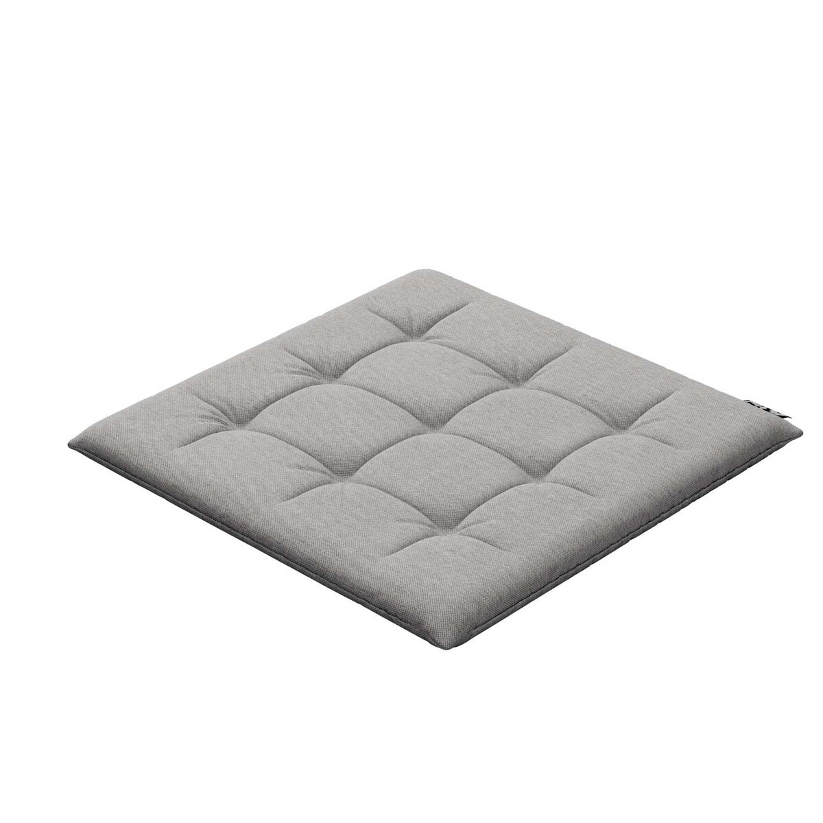 Siedzisko Eddie, jasny popiel, 40 x 40 x 3,5 cm, Lollipop