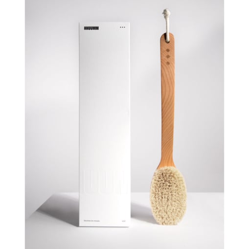 Szczotka do masażu ciała – włókno tampico, wersja gięta, No.6P