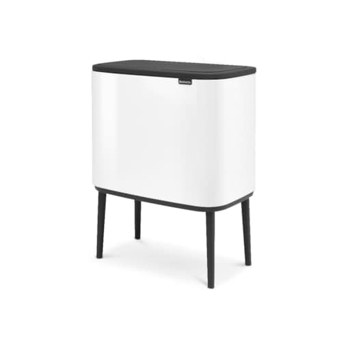 Kosz na śmieci Touch Bin Bo 11+23l biały 313547