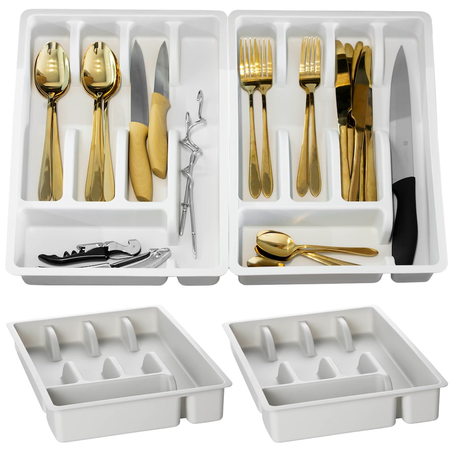 Wkład Do Szuflady Na Sztućce Organizer Przybory 2 szt.