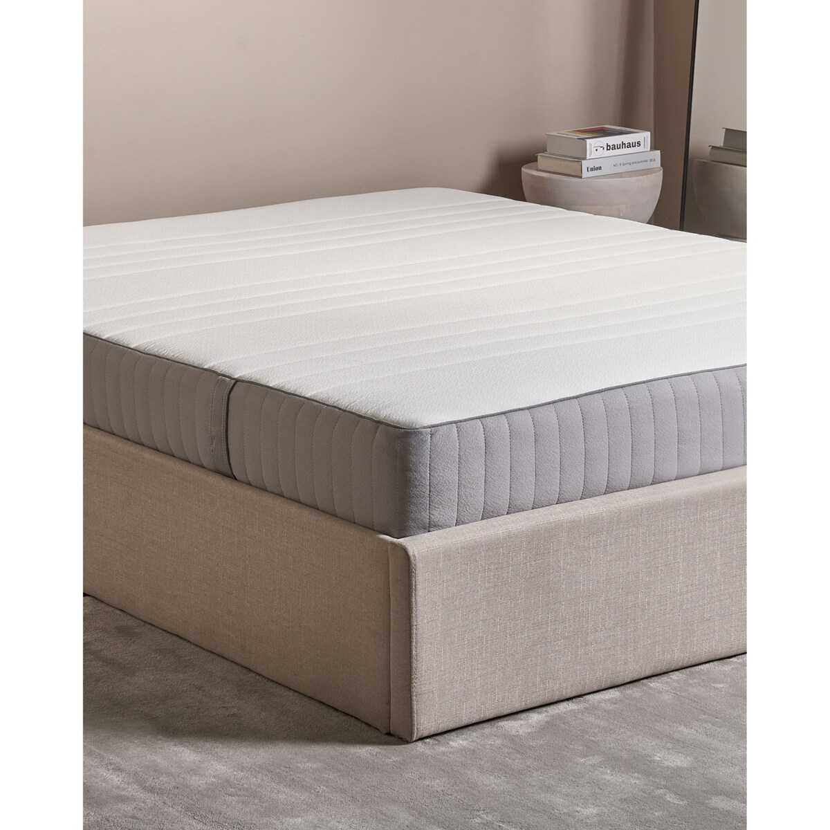 Materac memory foam zdejmowany pokrowiec 160 x 200 cm średnio twardy FANCY