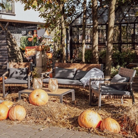 ZESTAW MEBLI OGRODOWYCH TEXAS Z SOFĄ I FOTELAMI