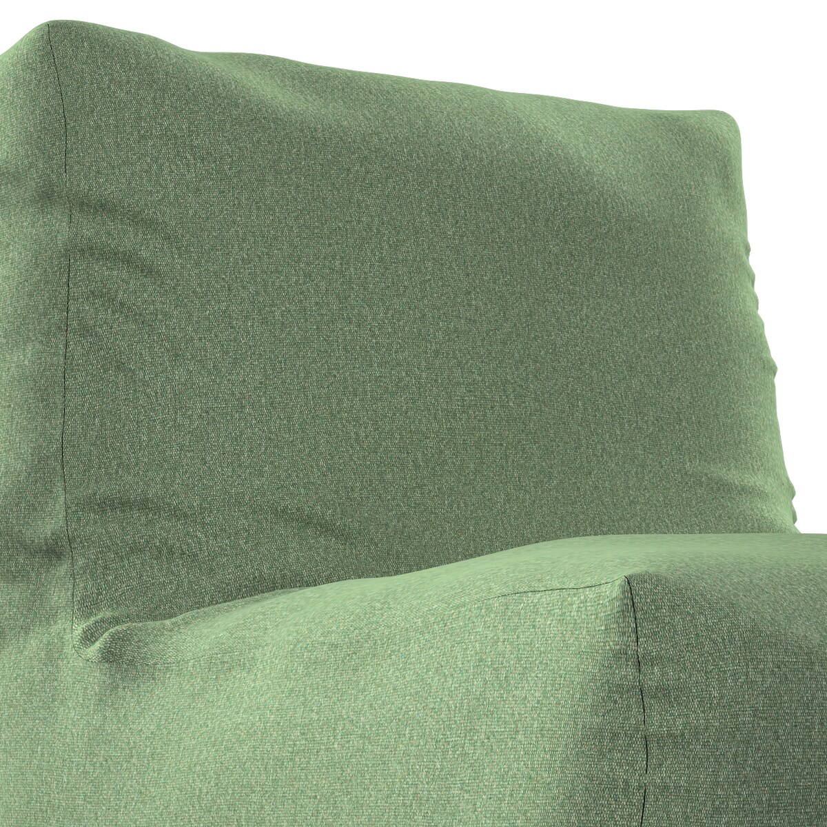 Pufa - fotel, zielony melanż, 67 x 31 x 75 cm, Amsterdam