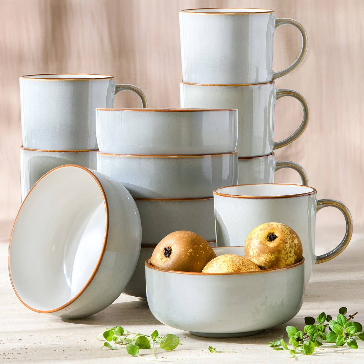 PORTOFINO Zestaw śniadaniowy 6 os. (12 el.)