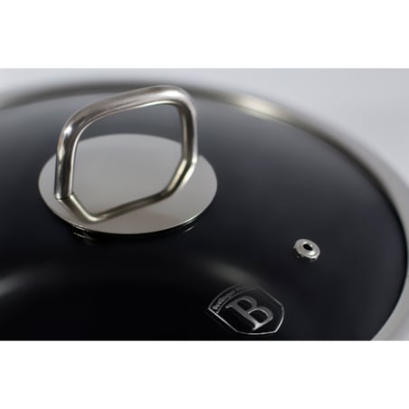 Garnek z pokrywką 20 cm 2.4 L Berlinger Haus Granit Diamond BH-1094