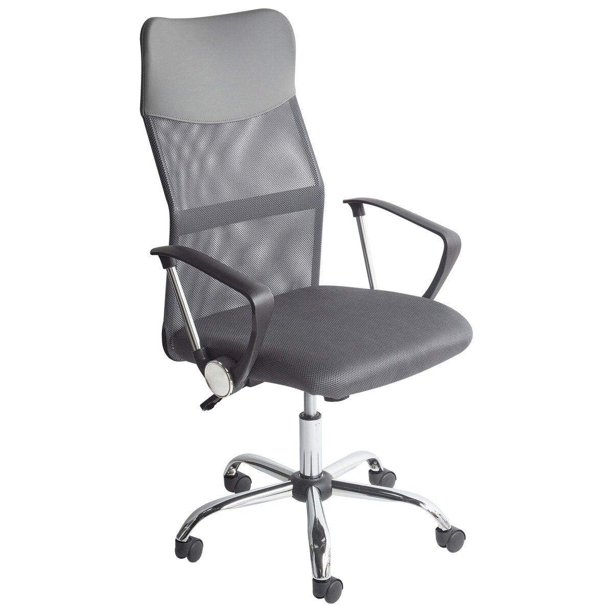 Krzesło biurowe DESIGN Szary