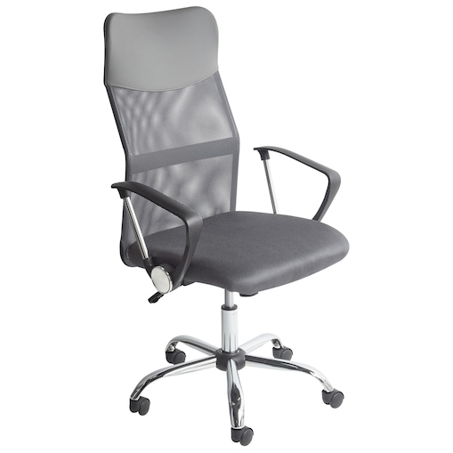Krzesło biurowe DESIGN Szary