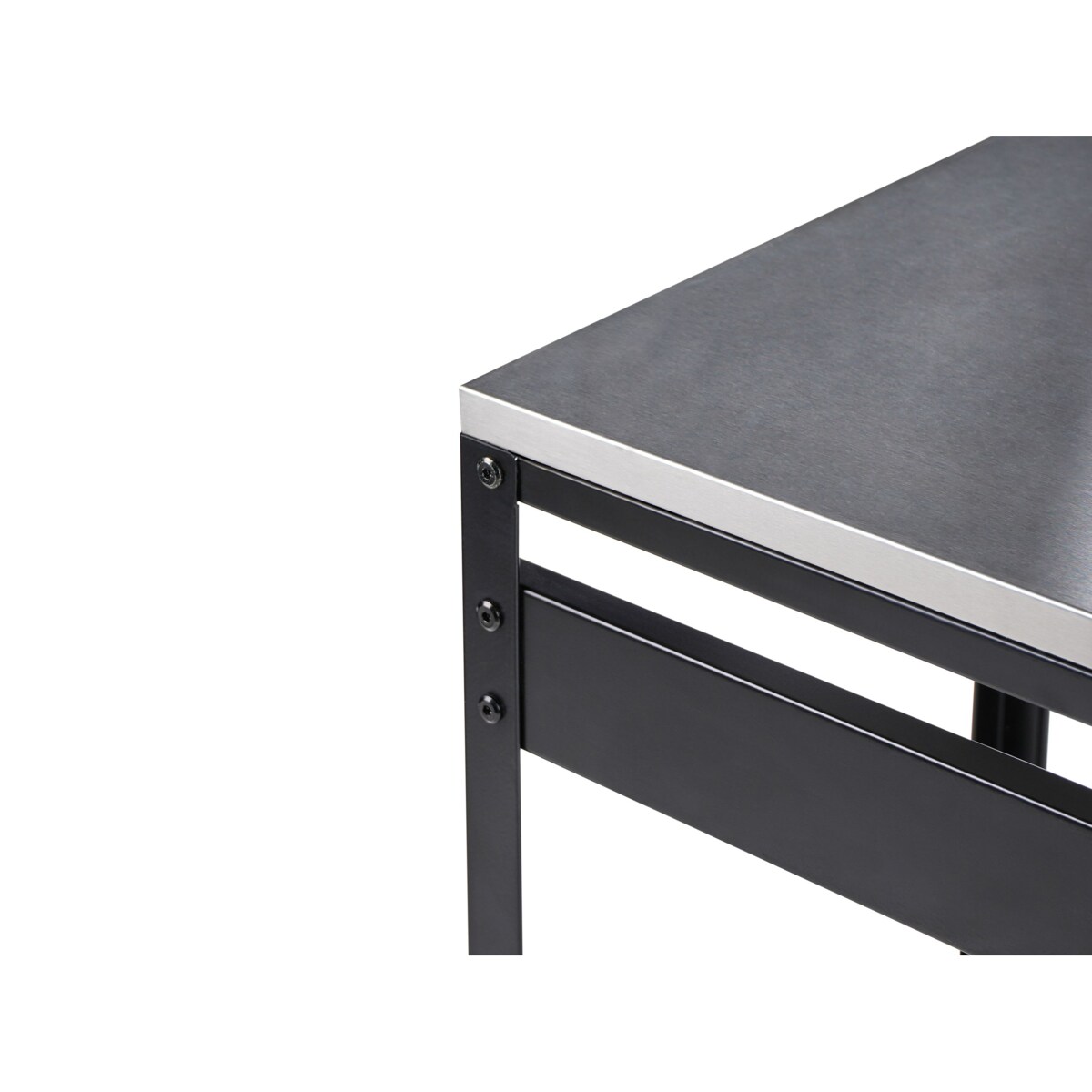 Stół barowy ogrodowy MAENZA Metal Czarny