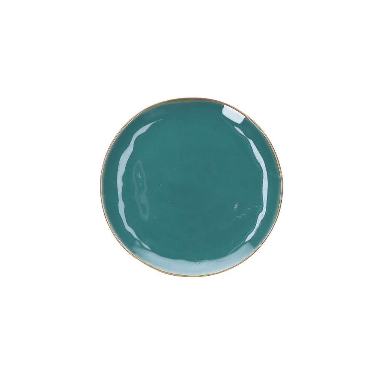 Zestaw 4 talerzy do sałatek Concerto Ottanio - Niebiesko-zielony, 20 cm