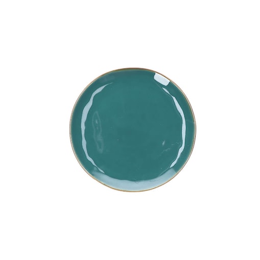 Zestaw 4 talerzy do sałatek Concerto Ottanio - Niebiesko-zielony, 20 cm