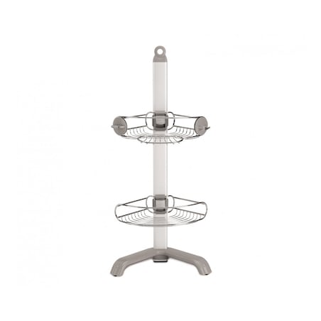 Stojak prysznicowy – narożny / simplehuman