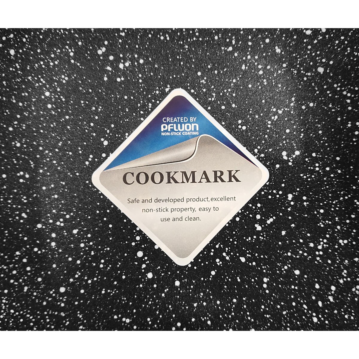 Zestaw 4 garnków z powłoką granitową 1.3/1.3/2.3/4.5L 12 ele KLAUSBERG crack design