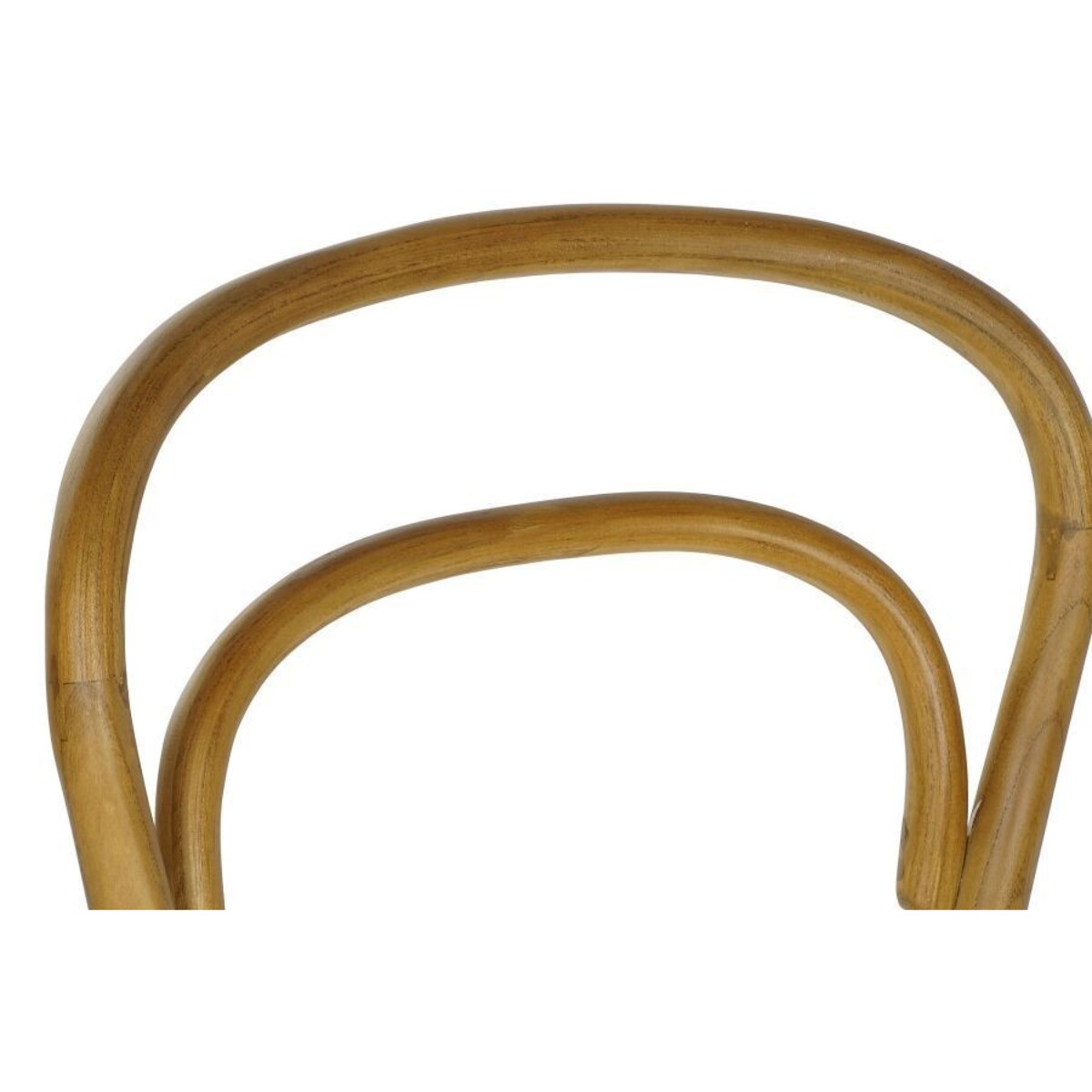 Krzesło rattanowe wiązowe NIKKI 84,5x44x45 cm brązowe