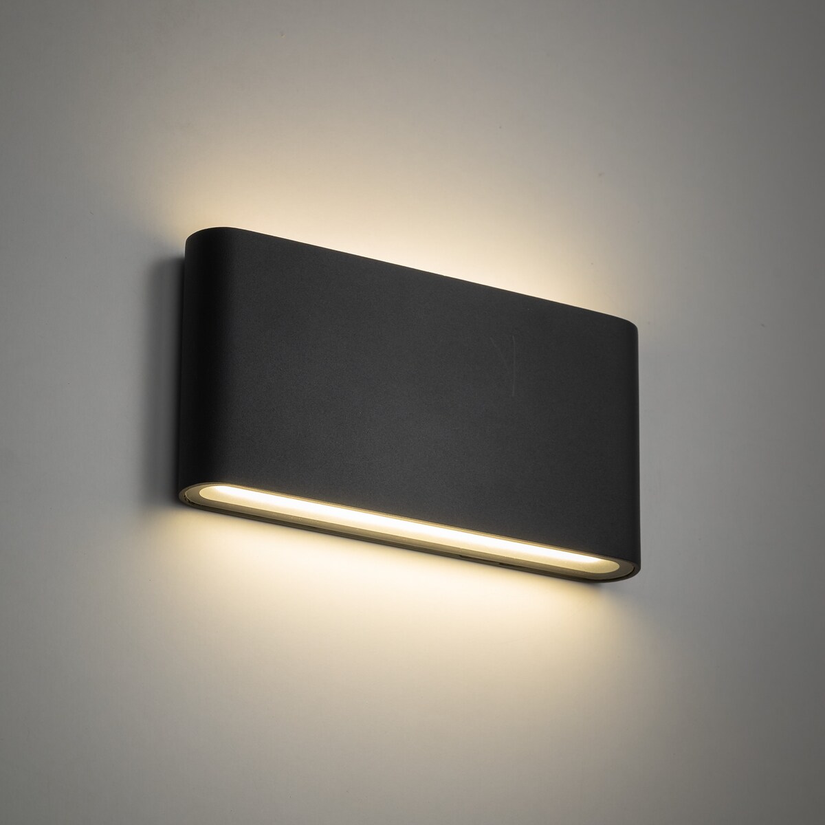 Lampa ścienna natynkowa LED 6W IP54 grafit TK Lighting ARWENA M 680 lm 3000K zewnętrzna na elewację i taras