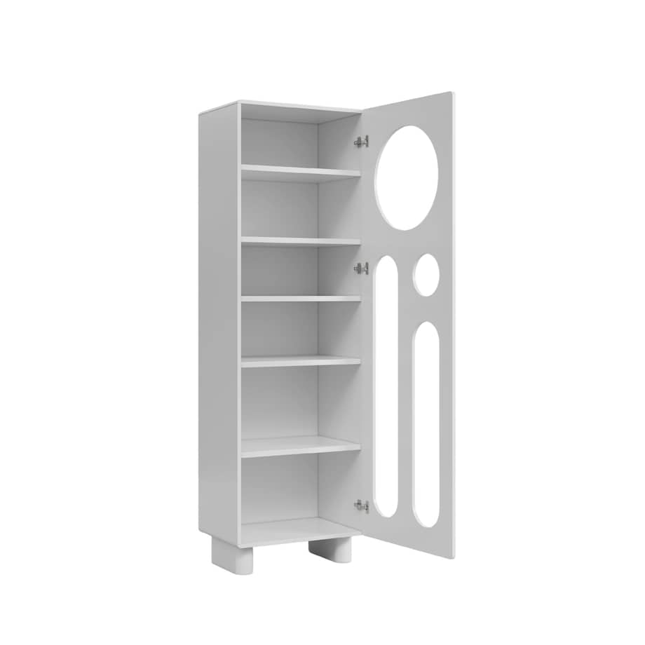 Nowoczesny regał z ażurowymi frontami Skandica OKO / szer. 60 cm