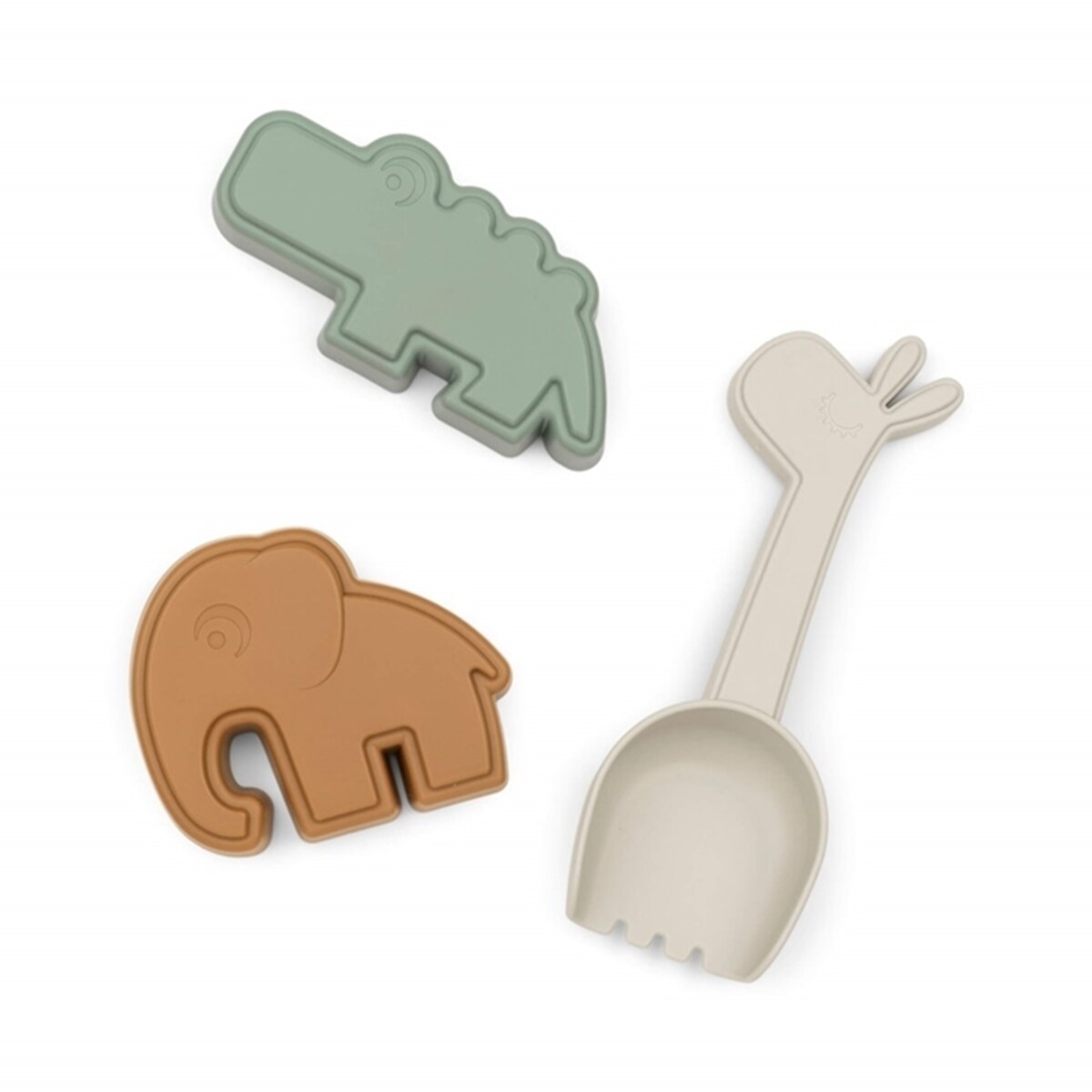 Done by Deer Zabawki do Piaskownicy 3 szt. Colour Mix