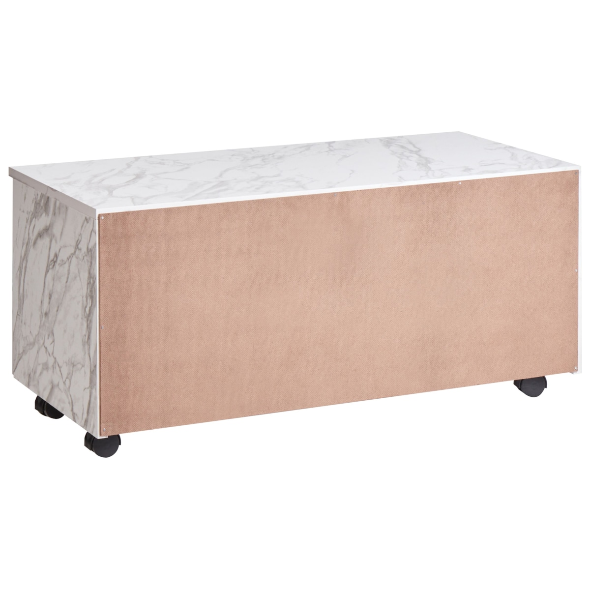 Szafka łazienkowa TERESINA 80 cm Biały marmur