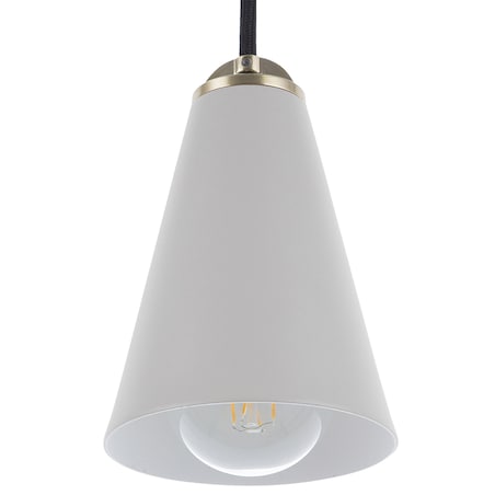Lampa wisząca CARES Metal Jasnoszary