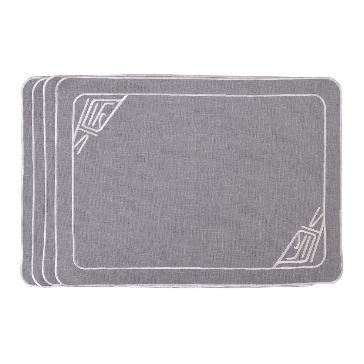 Haftowane podkładki Infinity - 4 sztuki