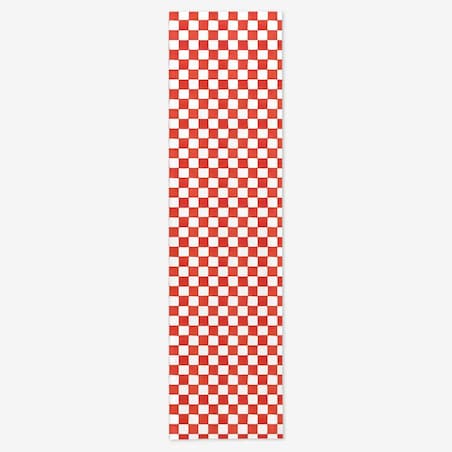 Bieżnik świąteczny - czerwona krata - 35x130