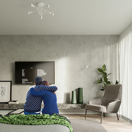 Żyrandol SUPEŁ 5 biały