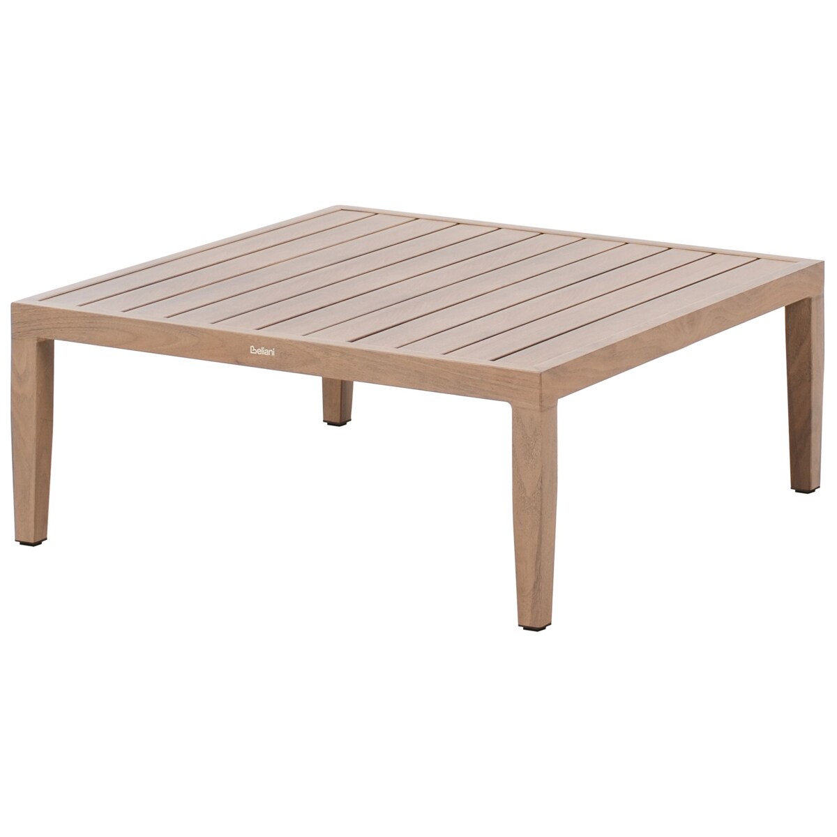 Sofa ogrodowa ze stolikiem dla 2 osób SAMPIERI Metal Brązowy