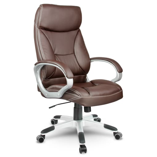 Fotel biurowy obrotowy Sofotel krzesło biurowe brązowe 2231