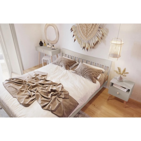 Szafka nocna LEBEL kaszmirowa