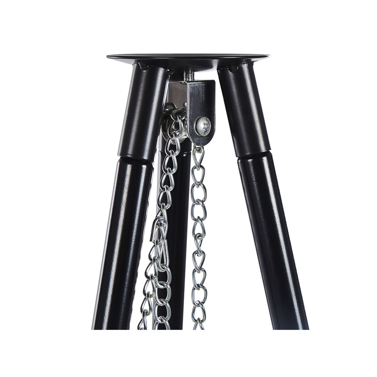 Grill wahadłowy na trójnogu czarny GELAI