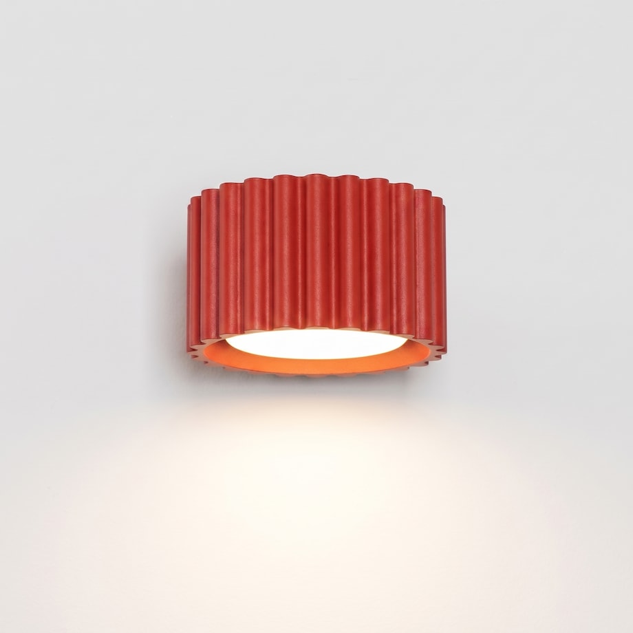 Kinkiet AURA czerwony Gx53