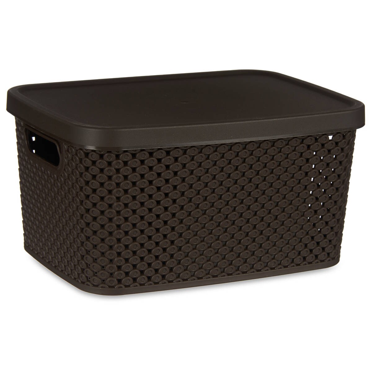 Koszyk plastikowy z pokrywką, organizer, 3,5 l