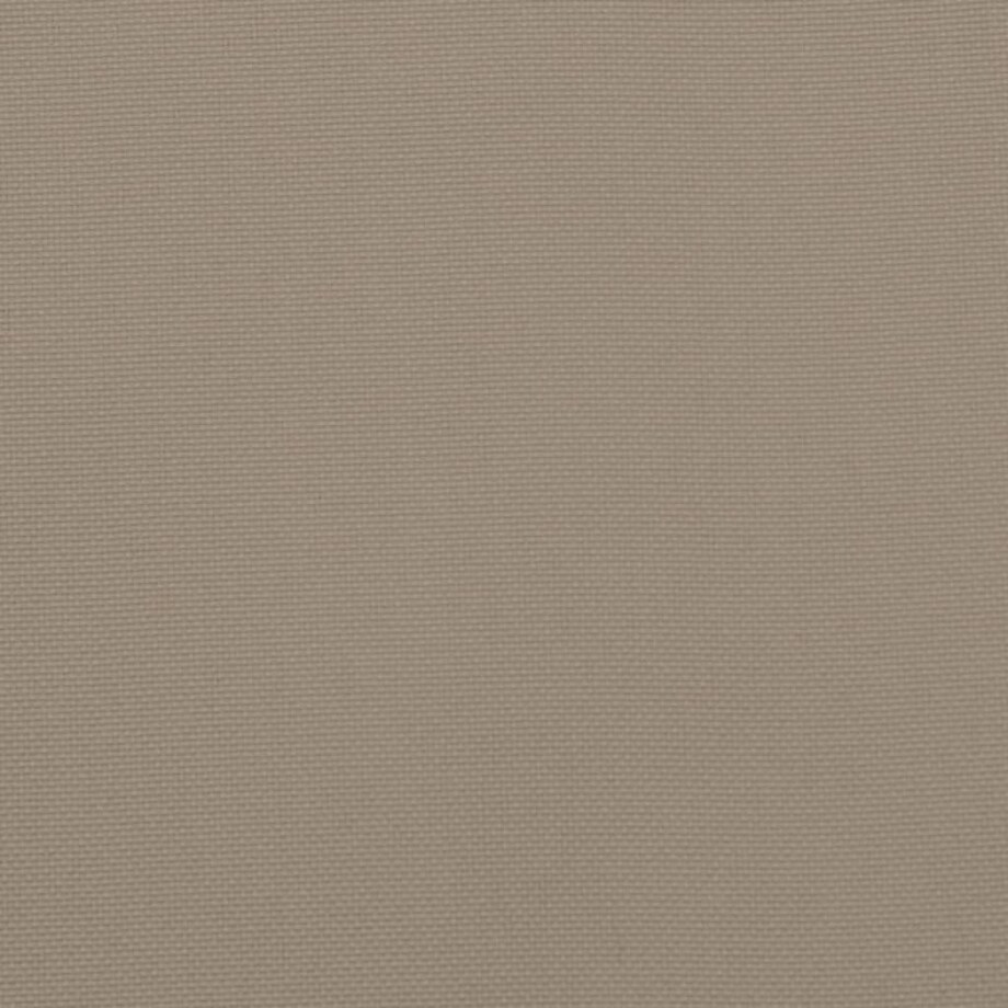 vidaXL Poduszka na ławkę ogrodową, taupe, 180x50x3 cm, tkanina