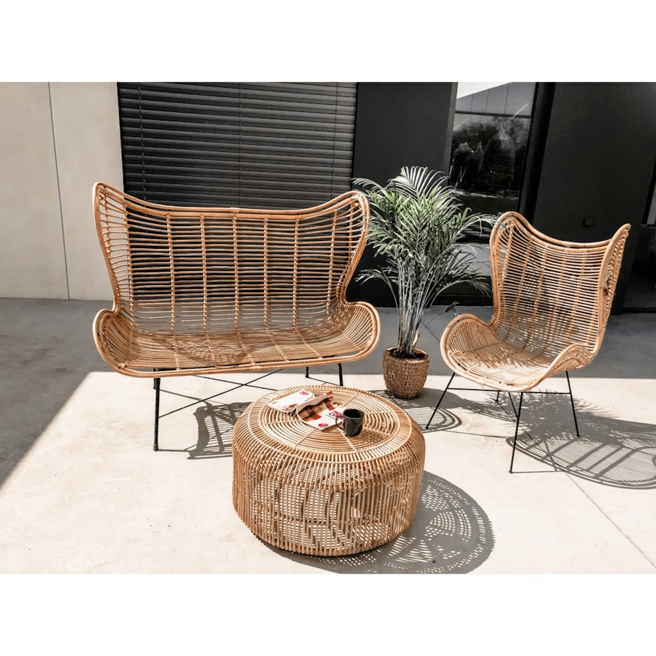 Fotel rattanowy Isla naturalny Monnarita