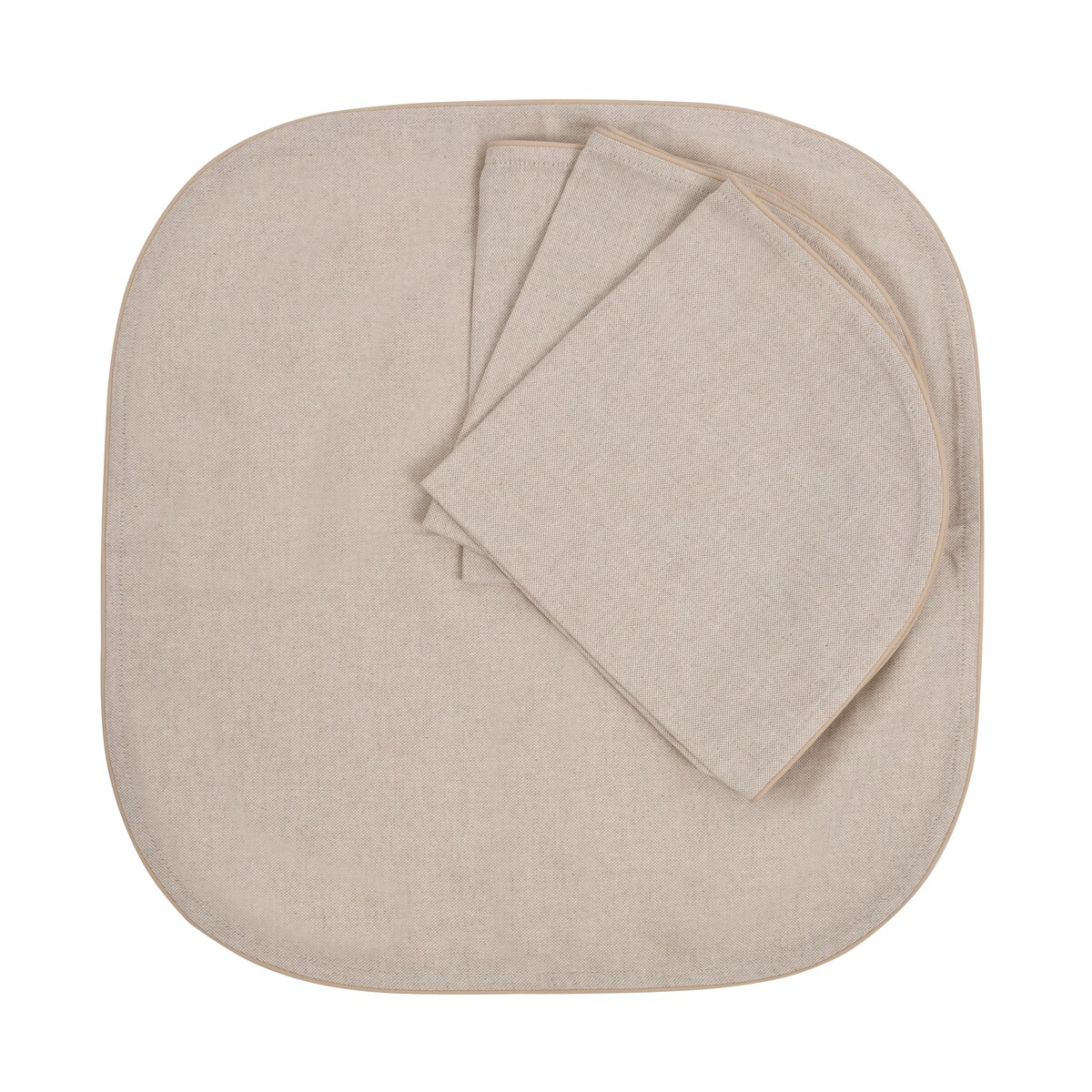 Serwetki bawełniane Mirha - 6 sztuk