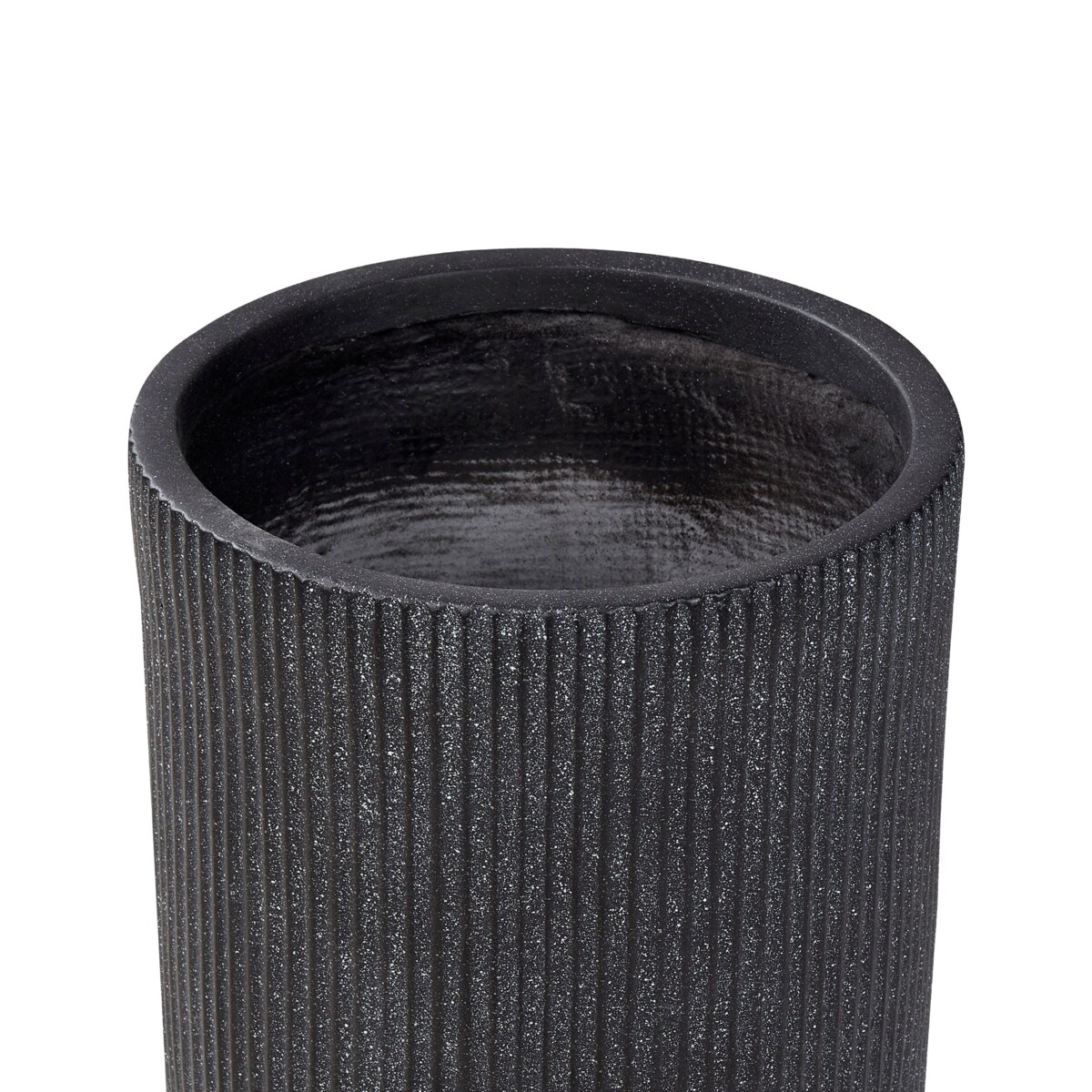 Doniczka EANTIO Ceramika 30 cm Czarny