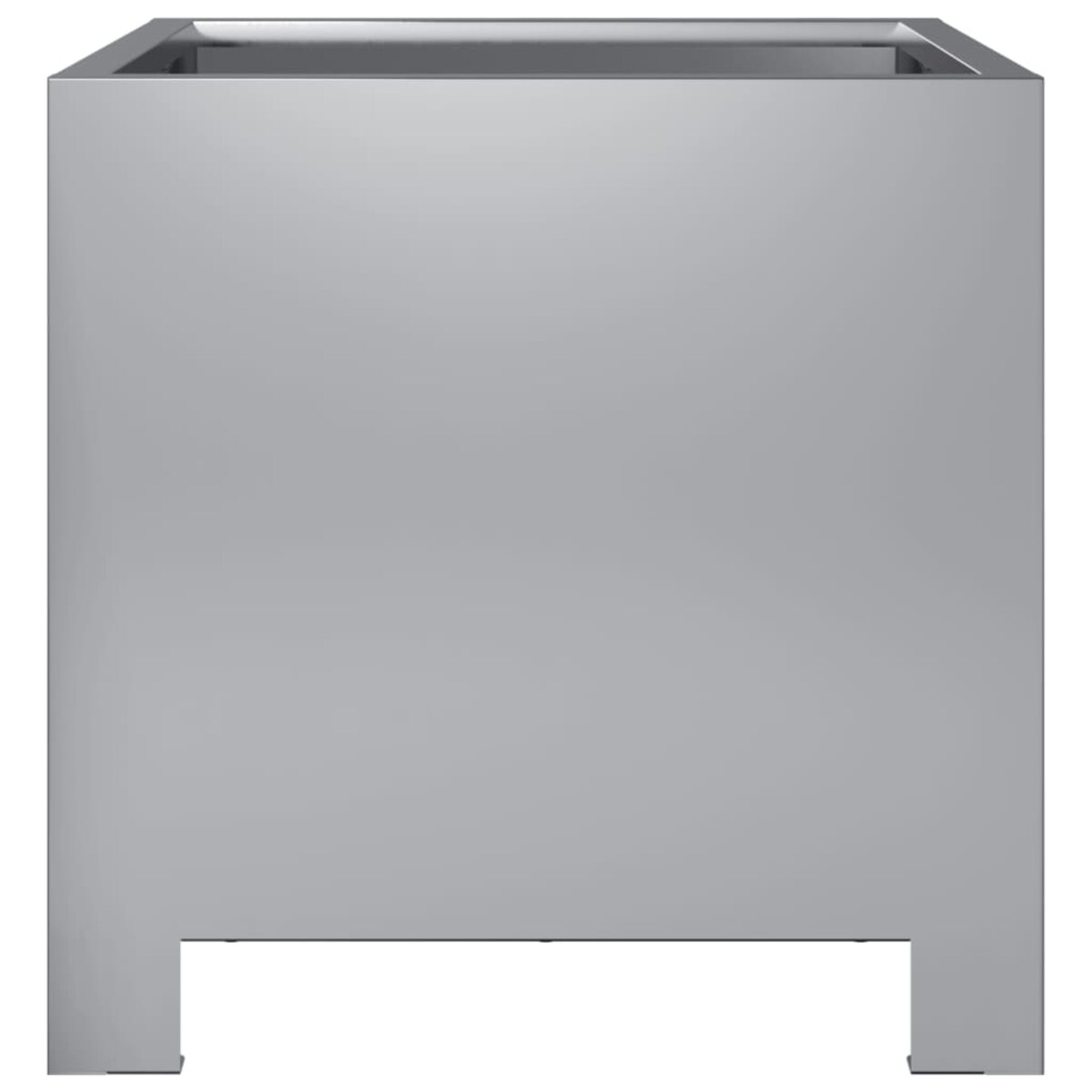 vidaXL Donica ogrodowa, 30x30x30 cm, stal galwanizowana