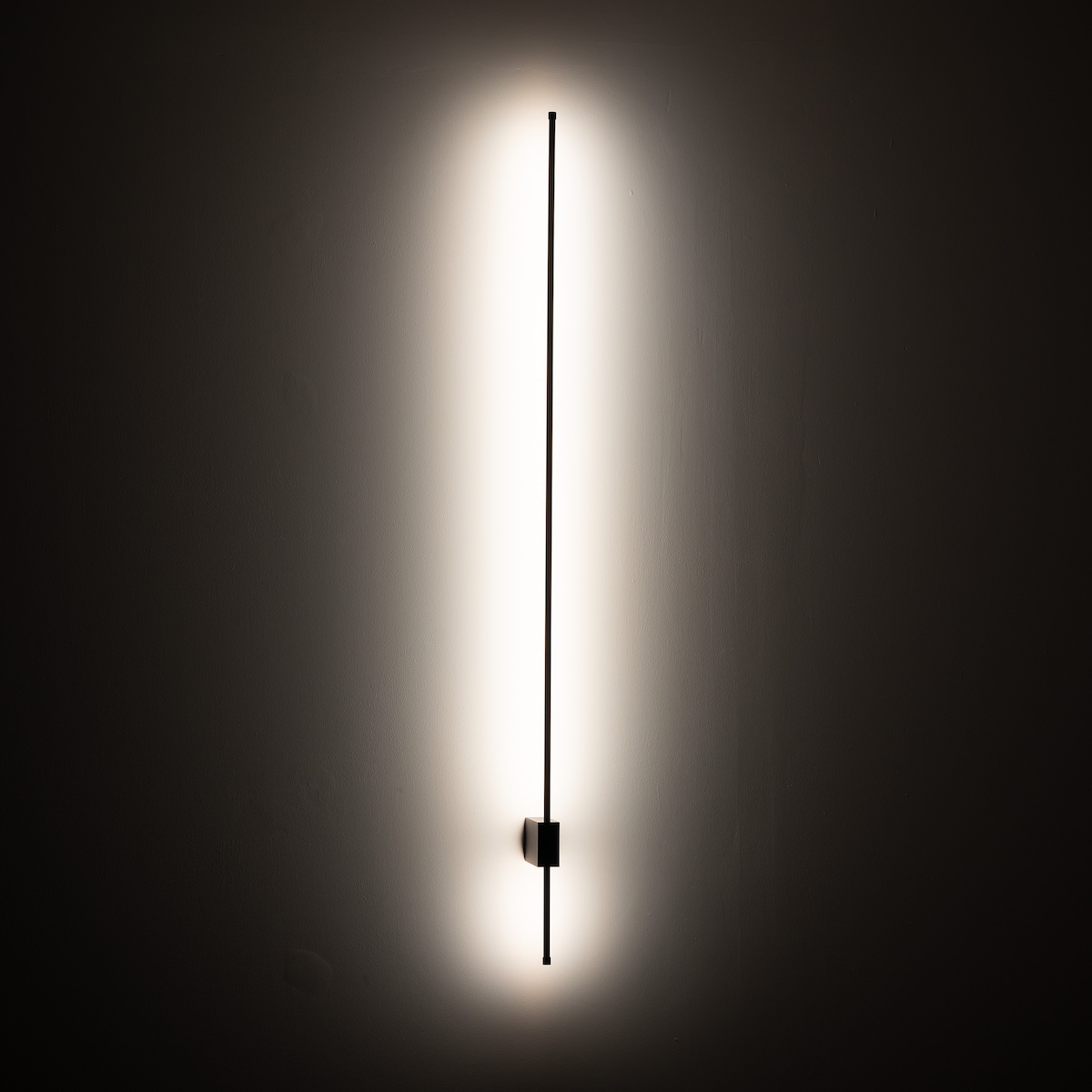 Kinkiet Led Tk Lighting Lixa Liniowe Podświetlenie Ścian Czarny 18W