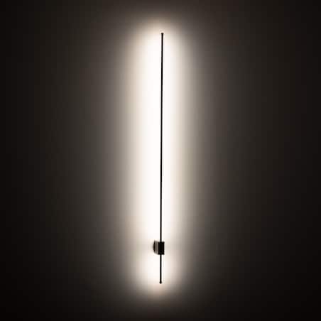 Kinkiet Led Tk Lighting Lixa Liniowe Podświetlenie Ścian Czarny 18W