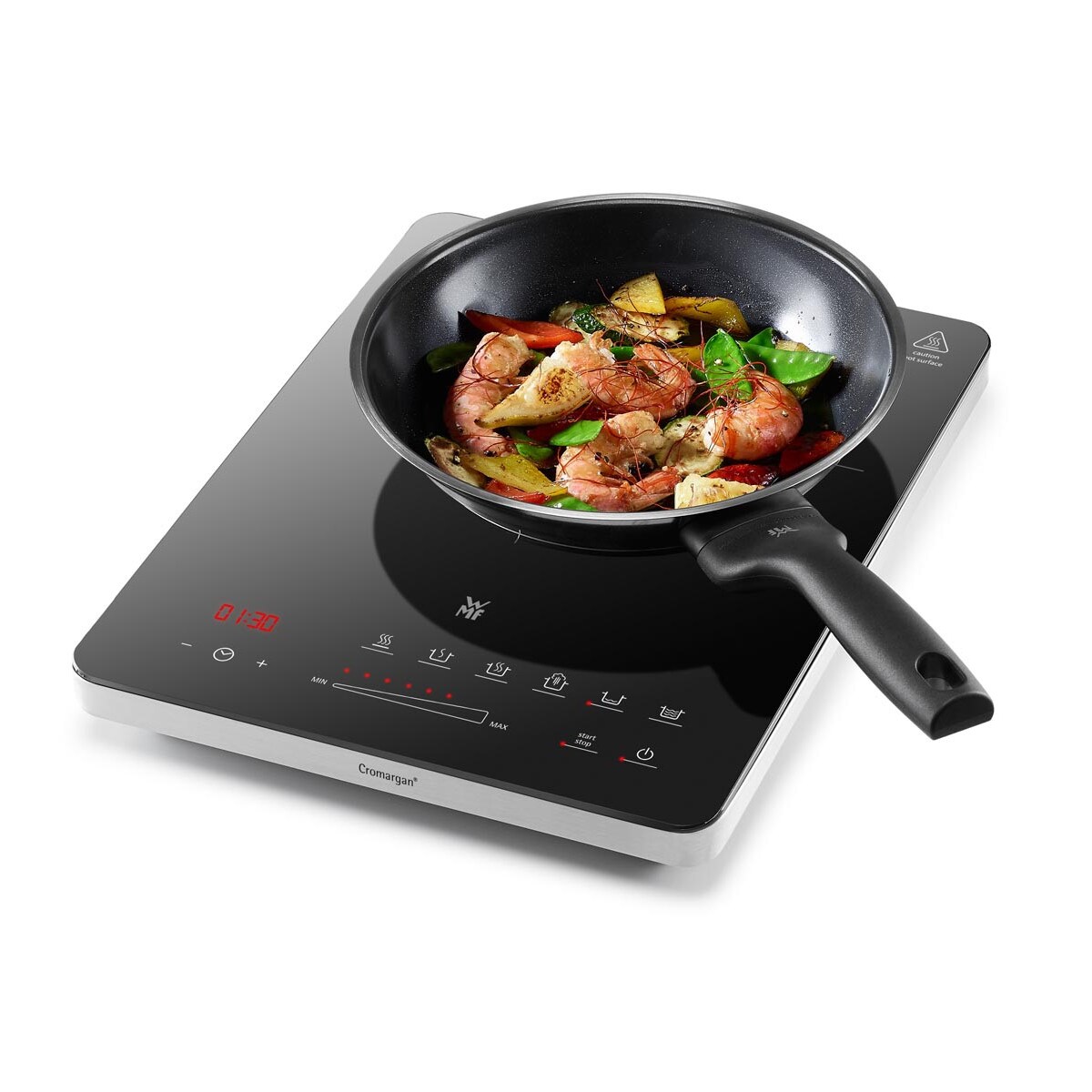 Przenośna płyta indukcyjna z 1 palnikiem Kult X, WMF