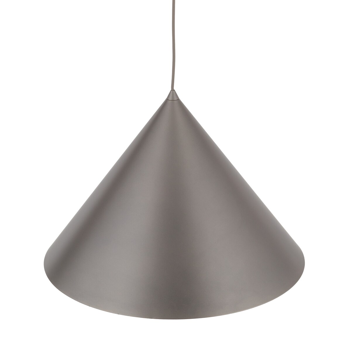 Lampa wisząca TK Lighting CONO XL NEW BROWN 11378 brązowa loftowa E27 50 cm regulowana wysokość