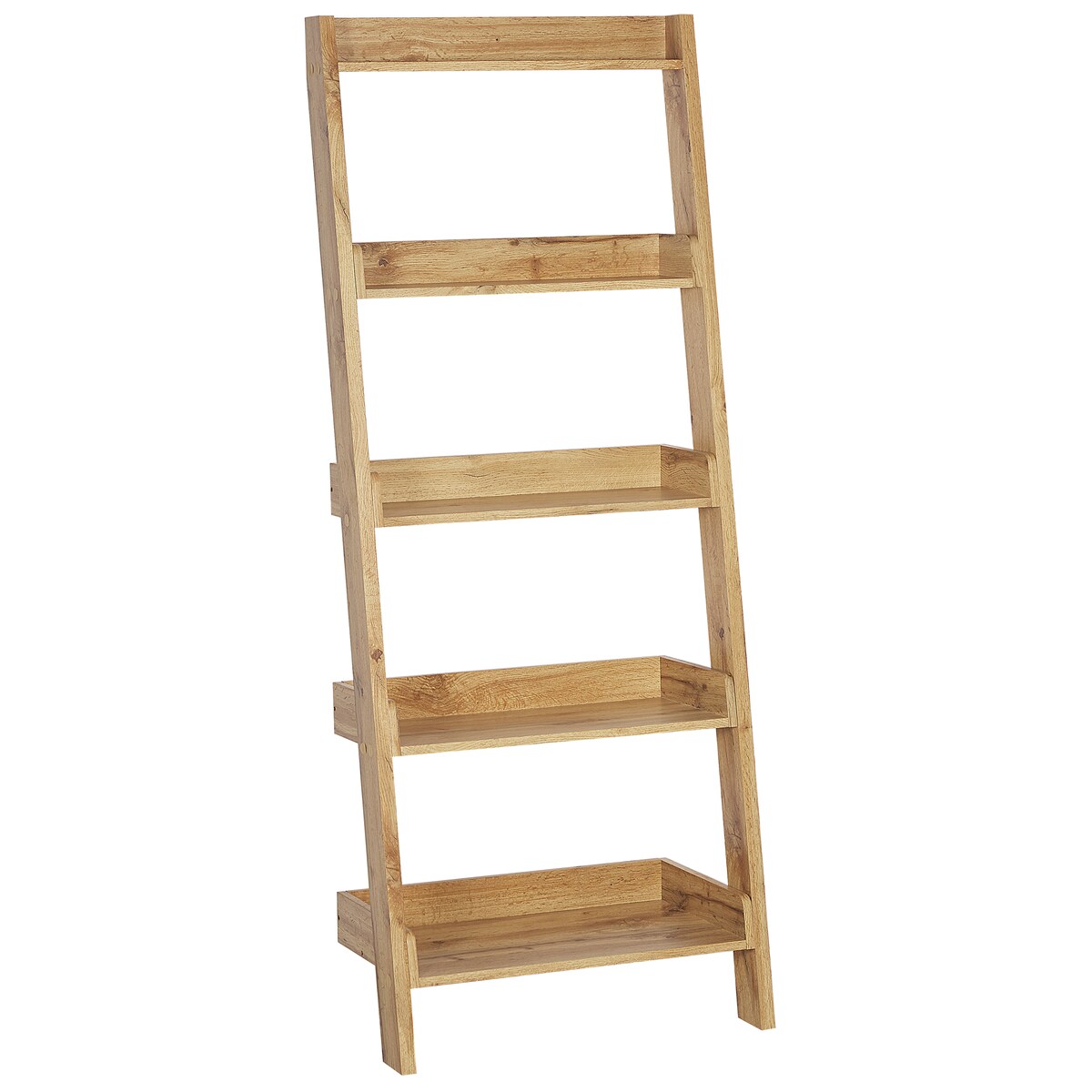 Regał 5 półek MOBILE TRIO 167 cm Jasnobrązowy