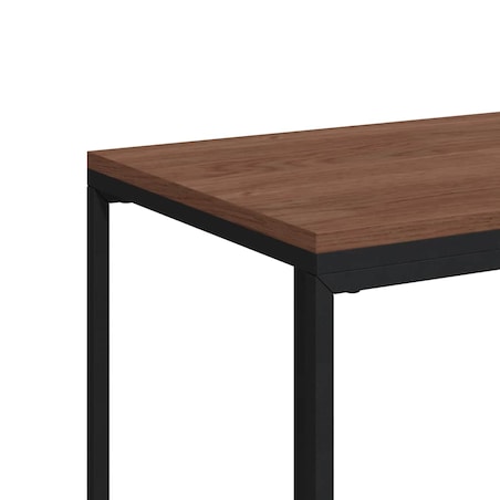 vidaXL Stolik boczny na kółkach, czarny, 40x30x63,5 cm