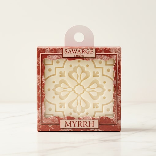 Zapachowa zawieszka do szafy wosk sojowy Myrrh