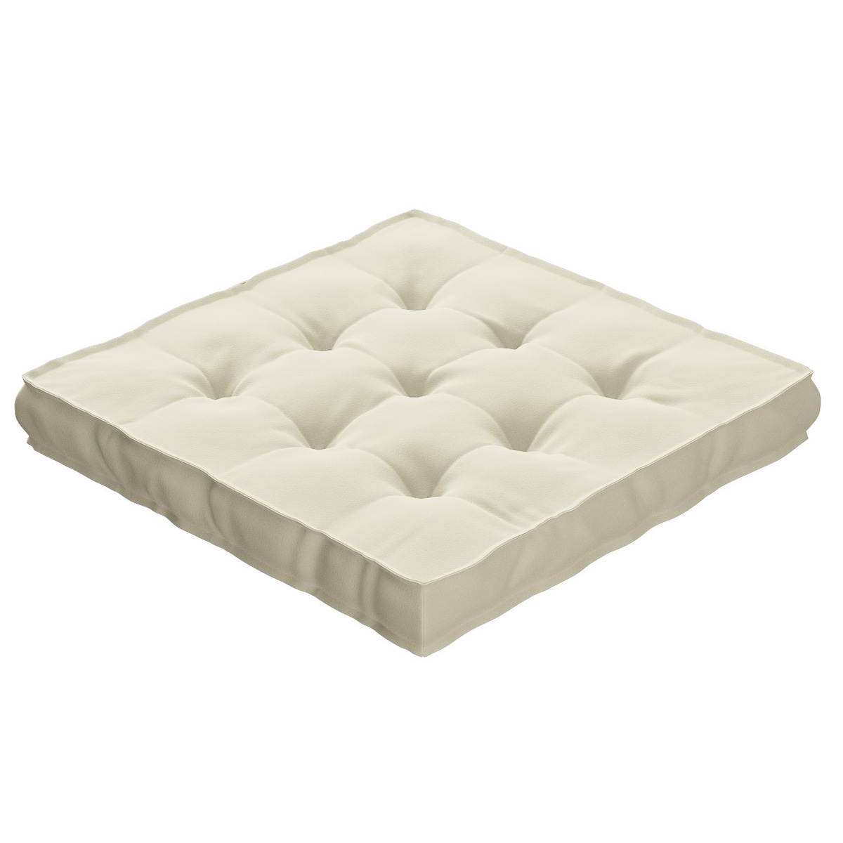 Poduszka na krzesło Kuba, kremowy, 40 x 40 x 6 cm, Crema