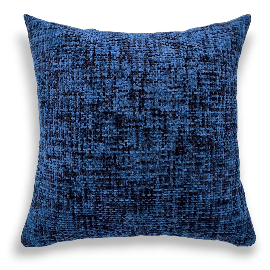 Granatowa Poduszka Dekoracyjna Stella 50x50 - melanż