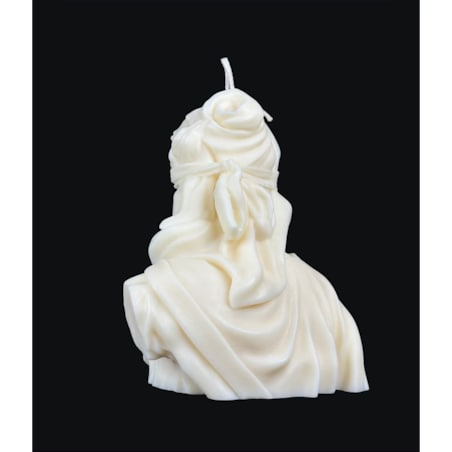 Świeca sojowa Margot L w formie dekoracyjnego popiersia – elegancka ozdoba do stylowych wnętrz