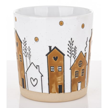 Kubek kamionkowy w pudełku 460 ml CITTA