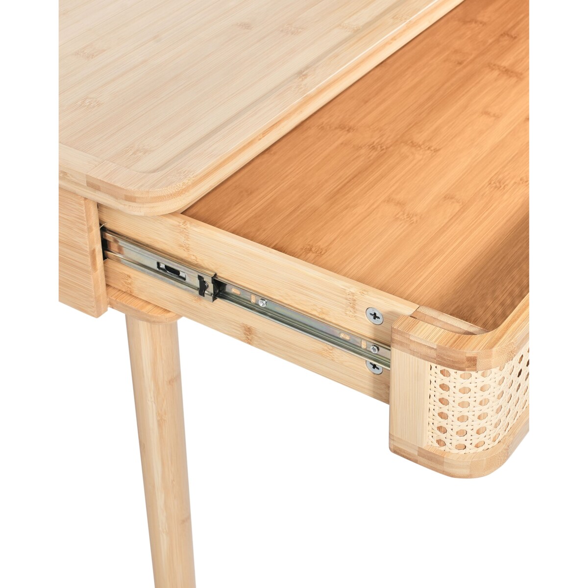 Toaletka z lustrem RANCHERIA Jasnobrązowy