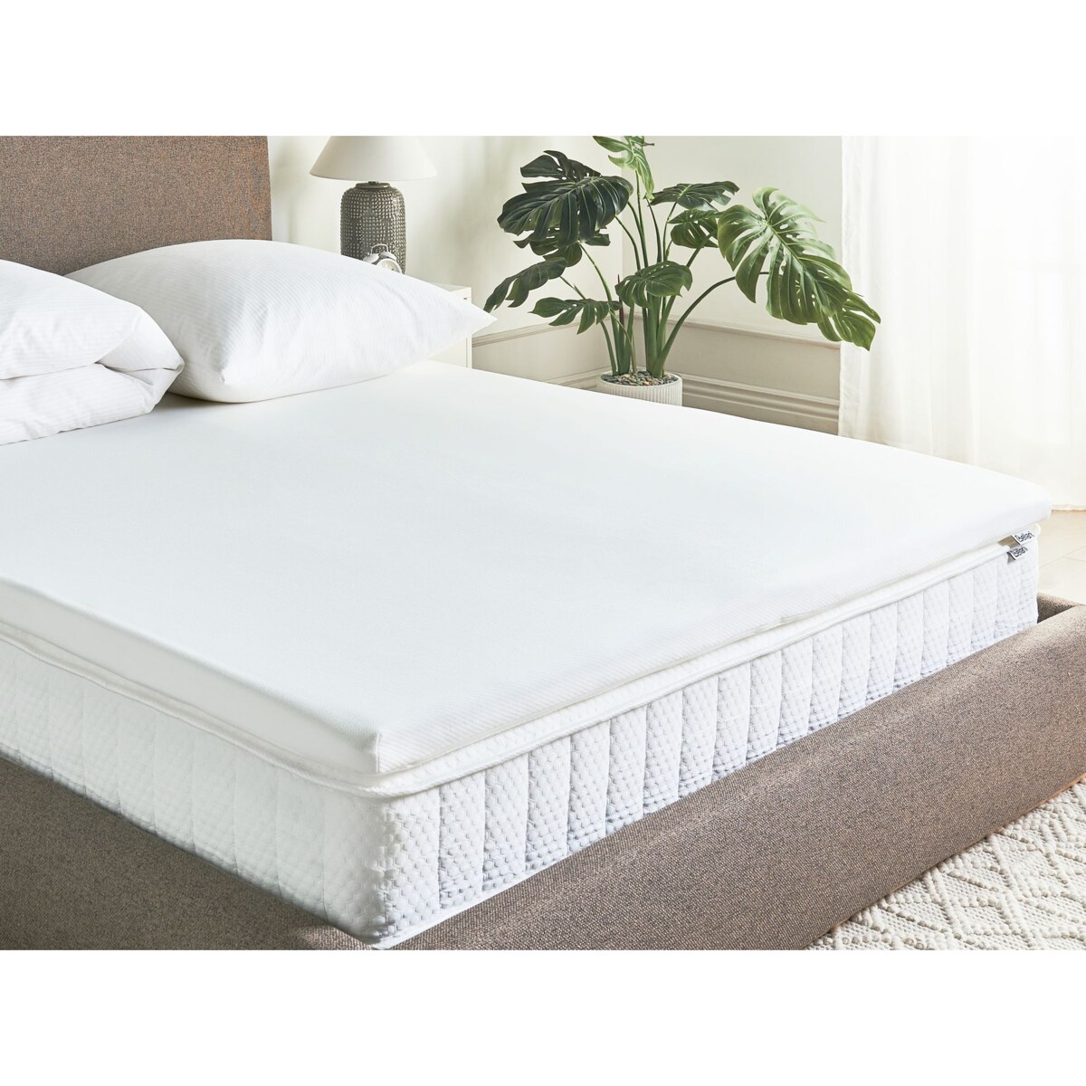 Materac powierzchniowy piankowy 160 x 200 cm CALM