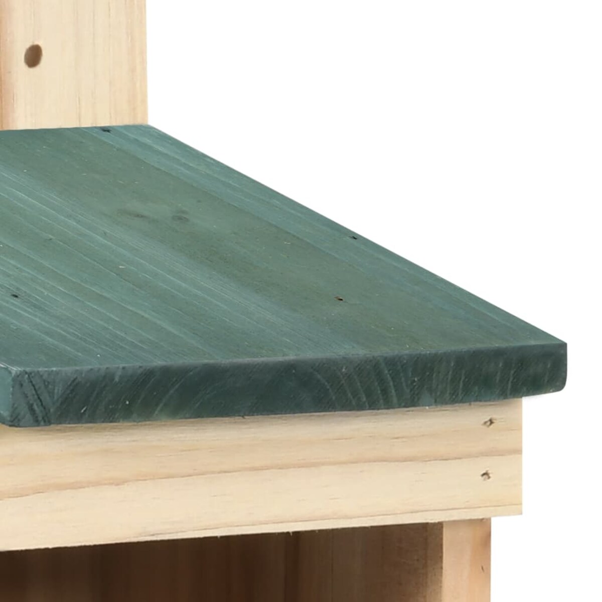 vidaXL Domki dla ptaków, 4 szt., 12x16x20 cm, drewno jodłowe